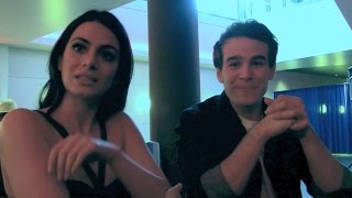 Shadowhunters  Emeraude Toubia Alberto Rosende Interview [upl. by Aesoh899]