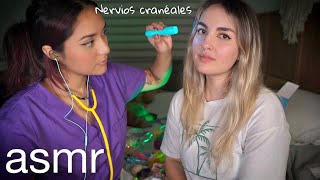 asmr TEST DE NERVIOS CRANEALES a ​⁠AleASMR  en español soft spoken [upl. by Eirrej]