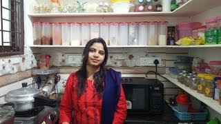 Indian small kitchen tour 2019 [upl. by Attenweiler]