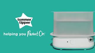 Tommee Tippee Electric Steam Steriliser  Instructions [upl. by Elita]