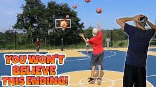 THE MOST INSANE HALFCOURT CHALLENGE OF ALLTIME MUST SEE [upl. by Ahsino605]