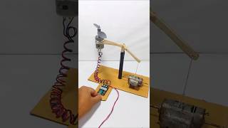 DC Motor Lifting Ability Test ° DC Motor dcmotor tech experiment youtubeshorts shorts [upl. by Wesle]