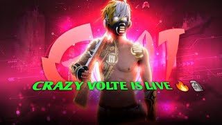 Crazy Volte is live 🗿🔥 live crazyvoltegaming [upl. by Llenej644]