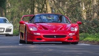 Ferrari F50 Pure V12 Sound  Tunnels  Ride  Chase  SCD Rides [upl. by Anemolihp]