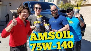 2015 Ram 1500 AMSOIL 75W140 Differential Fluid Change [upl. by Pillyhp630]