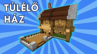 Minecraft Egyszerű De Nagyszerű Faház Tutorial [upl. by Amirak]