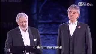 Placido Domingo amp Andrea Bocelli  Pearl Fishers duet [upl. by Einnalem97]