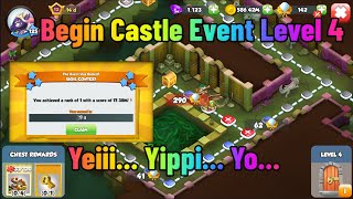 Got 5 Premium Sigil Chests Reward  Begin Castle Event Level 4 Amaterasu and Hathor Dragon  DML [upl. by Urbano428]