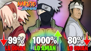 🍥TOP 10 Ninjas Mas Odiados de Naruto Shippuden [upl. by Lasyrc]