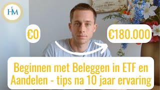 Beginnen met Beleggen  ETF en Aandelen DEGIRO beleggenvoorbeginners beginnenmetbeleggen [upl. by Opalina162]