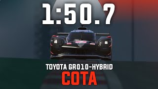 COTA 1507  Toyota GR010Hybrid  Le Mans Ultimate [upl. by Jarl]