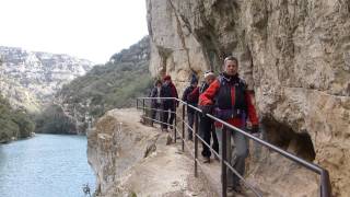 Randonnée à QUINSON Basses Gorges du Verdon Chapelle Ste Maxime [upl. by Ddarb216]