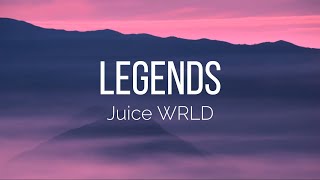 Juice WRLD  Legends Lyrics Tribute 💔 [upl. by Zenobia]