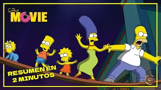 Caos en Springfield Los Simpson  La Película [upl. by Adnalahs]