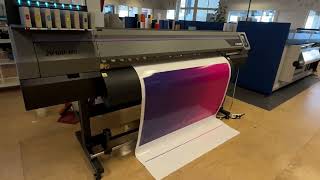 Storformatskrivare Mimaki JV 100160 2020 inkl Rasterlink 7 [upl. by Ilak]