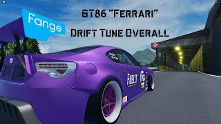 GT86 quotFerrariquot  Drift Tune Overall [upl. by Pris]