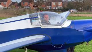 Gliding at Wolds Gliding Club  26 November 2022 [upl. by Nitsir295]