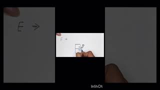 E letter drawing ❤️dailyshorts easydrawstepbystep drawingtutorialslearnanddraw drawwithme art [upl. by Bobina]