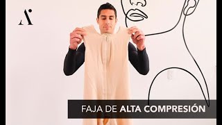 ¿CÓMO USAR LA FAJA DE ALTA COMPRESIÓN HOMBRE [upl. by Rask196]