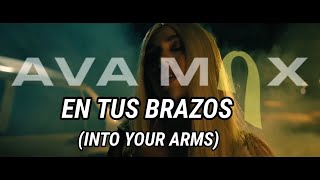 Ava Max  Into Your Arms Music Video  NO RAP  sub españolletra [upl. by Mirak]