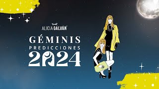 Predicciones Géminis 2024 ♊ ❤️ Alicia Galván [upl. by Yregram]