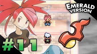 Lets Play Pokemon Emerald  Part 11  Lavaridge Gym Leader Flannery [upl. by Imailiv]