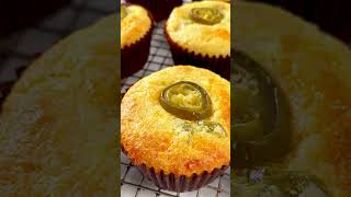 Easy Cheddar Jalapeño Corn Muffins [upl. by Roarke]