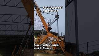 Papermill fabrication in tamilnaduroofingcontractor chennai warehouse roofingsheet tamil jsw [upl. by Luana]