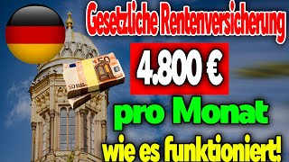 Erhöhung der gesetzlichen Rente Wer bis zu 4800 € monatlich erhalten kann [upl. by Elime280]