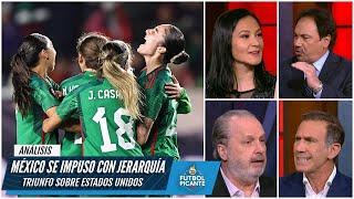 HISTÓRICO TRIUNFAZO de México sobre Estados Unidos en la Copa Oro femenina 2024  Futbol Picante [upl. by Eelyab445]