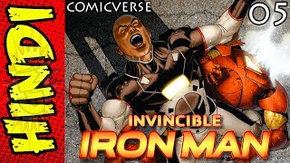 Invincible Iron Man  Part  5  Death Of Stark  Marvel Comics Explained in Hindi  ComicVerse [upl. by Aciram]