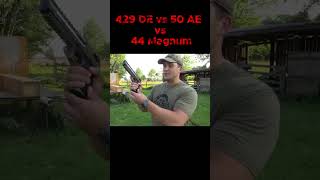 Desert Eagle 429 DE vs 50 AE vs 44 Magnum  Desert Eagle Bullets comparison viralshorts viral [upl. by Baras]