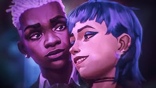 Stromae amp Pomme  Ma Meilleure Ennemie Arcane Season 2 Ekko amp Jinx Last Dance BASS BOOSTED [upl. by Ettesel]