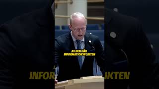 Sverige behöver en informationsplikt – Ludvig Aspling [upl. by Omura904]