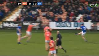 IMPRESSIVE RYAN ONEILL POINT  ARMAGH V CAVAN  2024 FOOTBALL LEAGUE [upl. by Niatsirk]