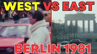 Cold War amp IRON CURTAIN East vs West Berlin in 1981 [upl. by Jonie982]