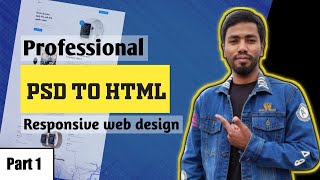 PSD to HTML Full Course In Bangla  Part 1  Templatemonster Theme Approval [upl. by Bashemath738]