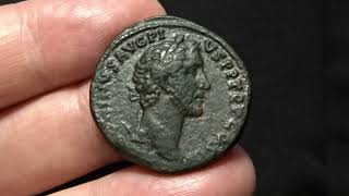 Antoninus Pius sestertius RIC 717 [upl. by Kyred134]