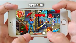 Iphone 6s Free Fire handam Gameplay test 2024 in Br rank 🔥 [upl. by Midis737]