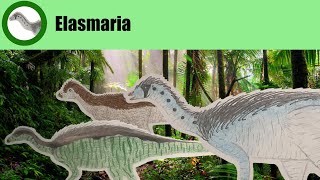 Prehistoric World Size Comparisons  Dinosaurs  Elasmaria [upl. by Nave377]