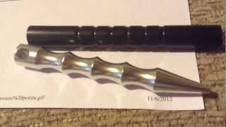 Self Defense and Ninja Weapons Reviewed By EViLDeD  12  Kubaton Key Chain [upl. by Eikcuhc786]