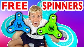 FREE FIDGET SPINNER GIVEAWAY [upl. by Aslam]