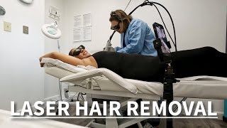 Should I Still Be Scared 🫠 My SECOND Laser Hair Removal Appointment [upl. by Yraunaj]