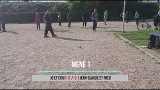 Concours interne du club  Partie 3  Doublette  Jo et Eric VS JeanClaude et Fred  06102024 [upl. by Nonnek]