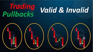 Trading Pullbacks Valid and Invalid  Tips and Techniques [upl. by Odlopoel117]