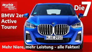 BMW 2er Active Tourer Alle Fakten die du zum sportlichen BMWVan wissen musst  auto motor sport [upl. by Aiuqram]