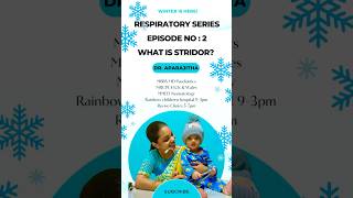 Respiratory series episode no2 what is stridor stridor newborn newbornbaby noisybreathing [upl. by Butler]