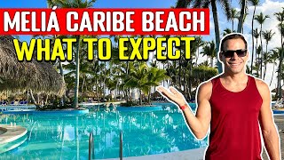 A Full Tour of the MELIA CARIBE BEACH PUNTA CANA Resort [upl. by Oirad]