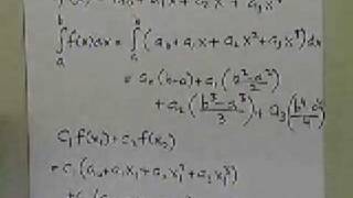 Chapter 0705 Lesson Gauss Quadrature Rule Two Point Rule [upl. by Ojeibbob]