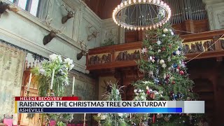 Biltmore reopens Saturday for raising of Christmas tree [upl. by Ocram]